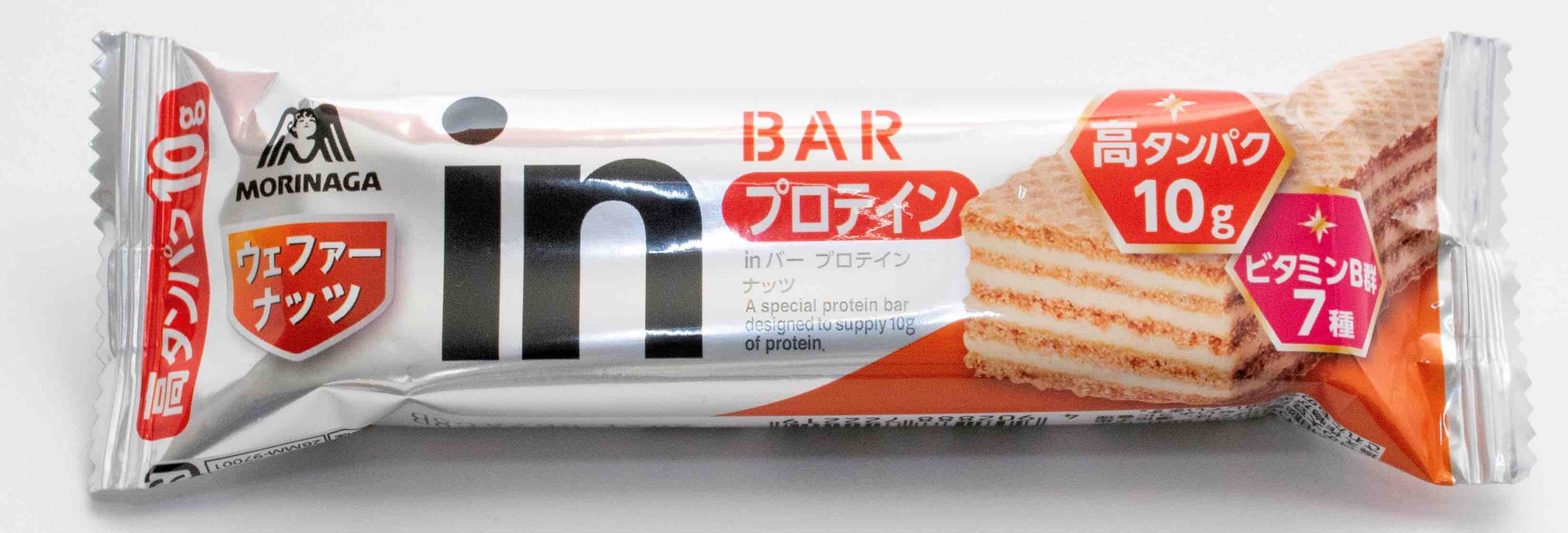 森永製菓　inバープロテイン　ウェファーナッツ