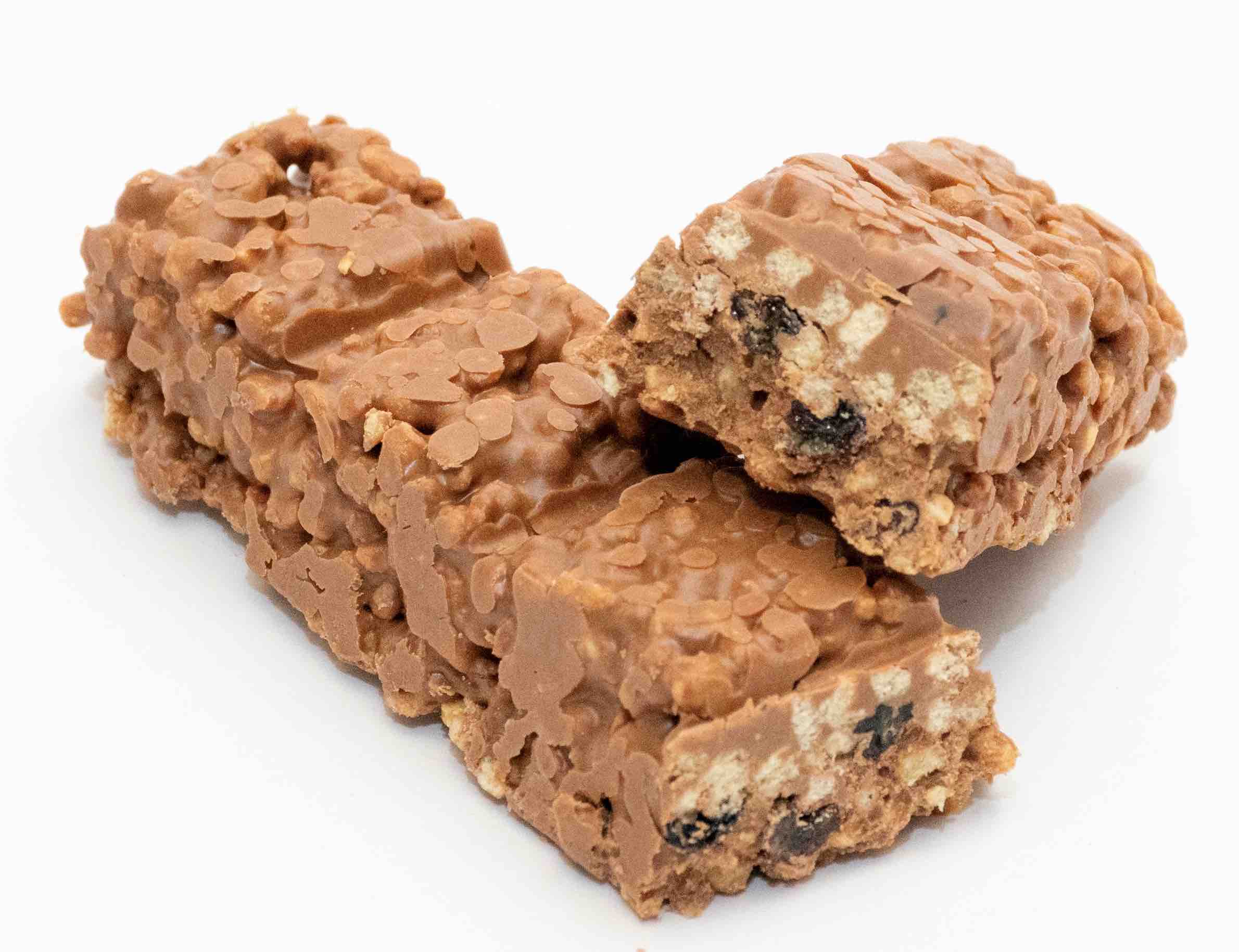 アサヒグループ食品　1本満足バー プロテインチョコの中身