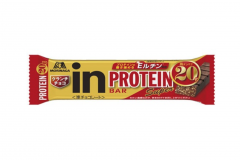 森永製菓から「inバー プロテイン Super クランチチョコ」新登場。たんぱく質20g、抗酸化成分Eルチン配合