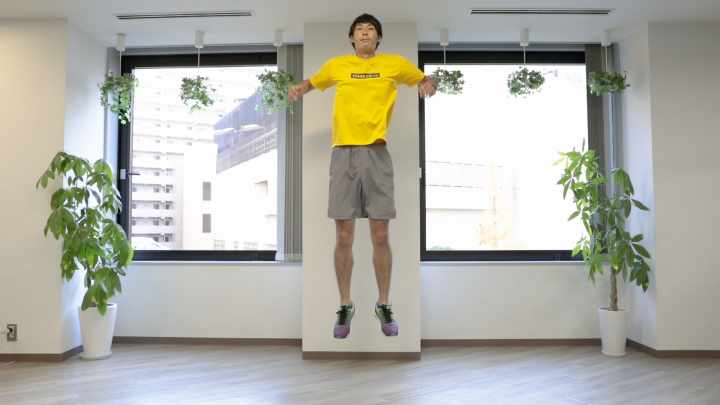 縄跳び運動の動きで有酸素運動ダイエット 自宅でできるトレーニング トレーニング スポーツ Melos