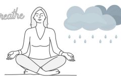 雨の日に気分が落ち込むときの「完全呼吸法」