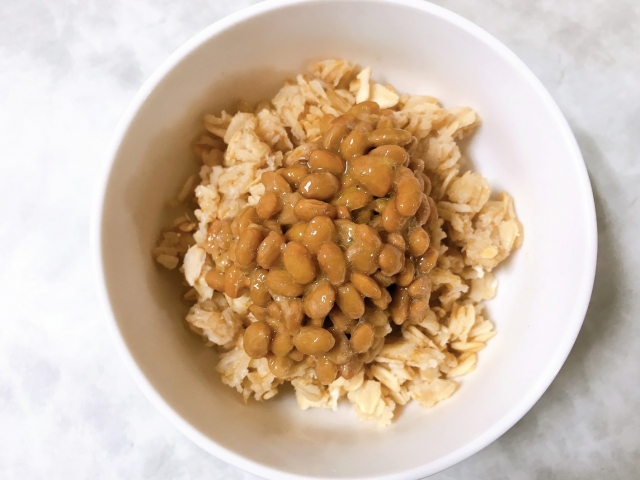 納豆オートミール