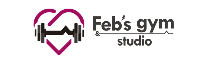 足立区のパーソナルジムFeb's gym & studioのロゴ