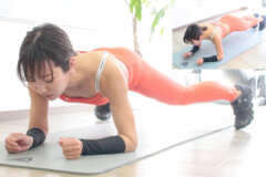 プランクより高負荷の体幹トレーニング。姿勢改善や腰痛予防に効果的