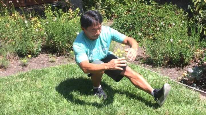 片足スクワット