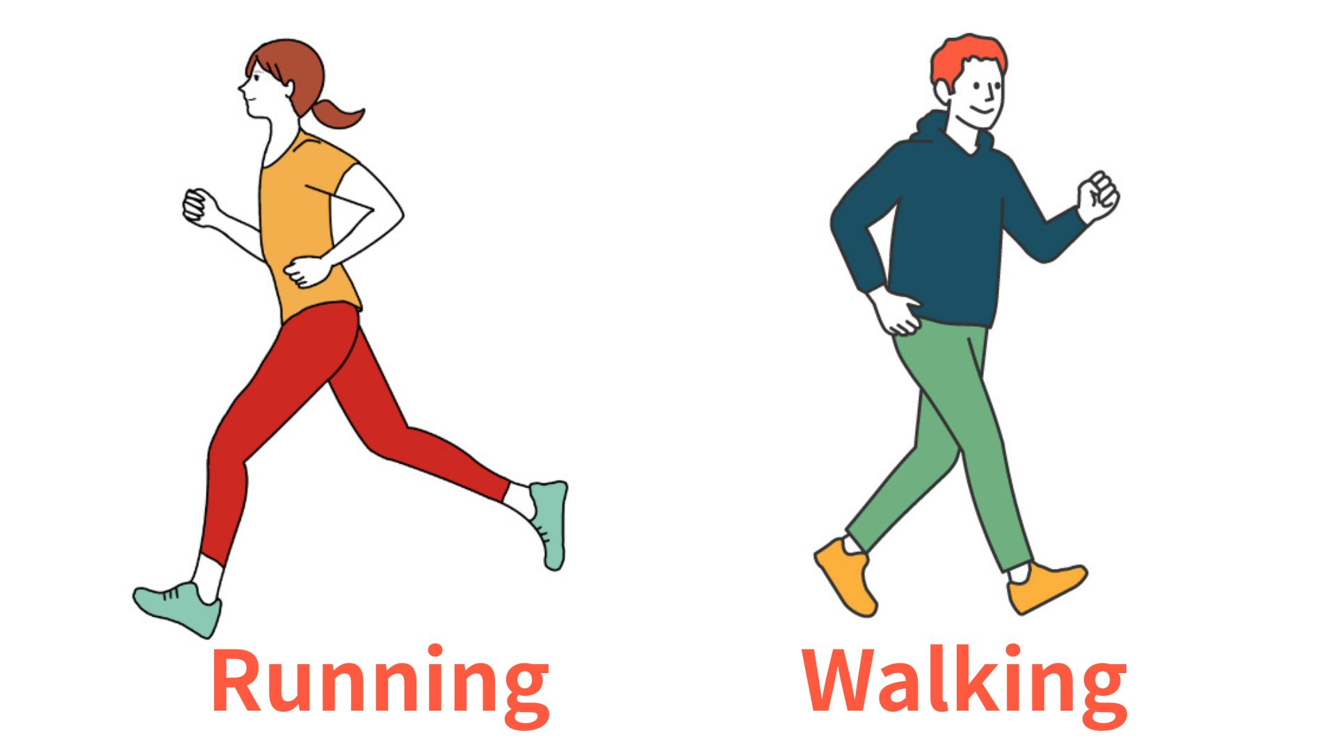 ウォーキング　ランニング