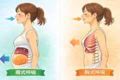 腹式呼吸_胸式呼吸