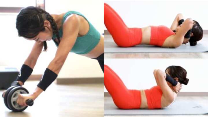 腹筋ローラー＿腹筋運動