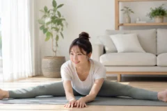 開脚ストレッチを毎日30秒続けるとどうなる?股関節を柔らかくする効果とやり方
