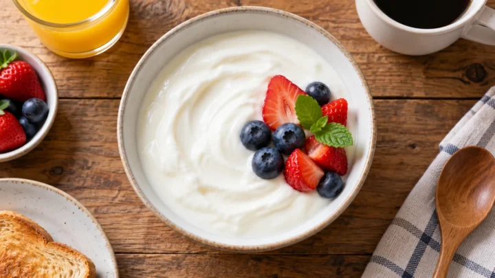 ヨーグルトはいつ食べる？朝と夜どっちがいい？便通・ダイエットなら