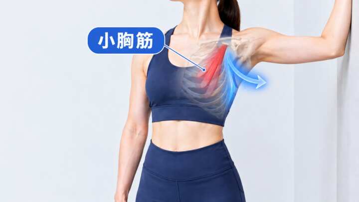 小胸筋ストレッチ解説